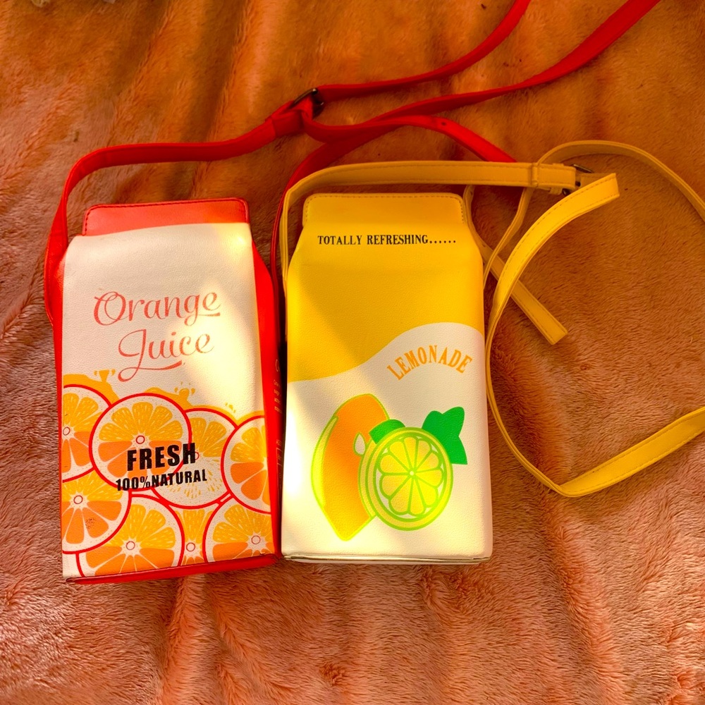 Juice box purses